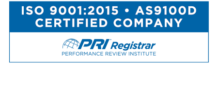 AS9100D & ISO9001:2015 certified
