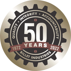 Billet Industries Celebrates 50 Years in Business